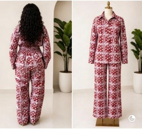 Premium Adire Crepe