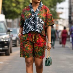 Adire Station Short & Top